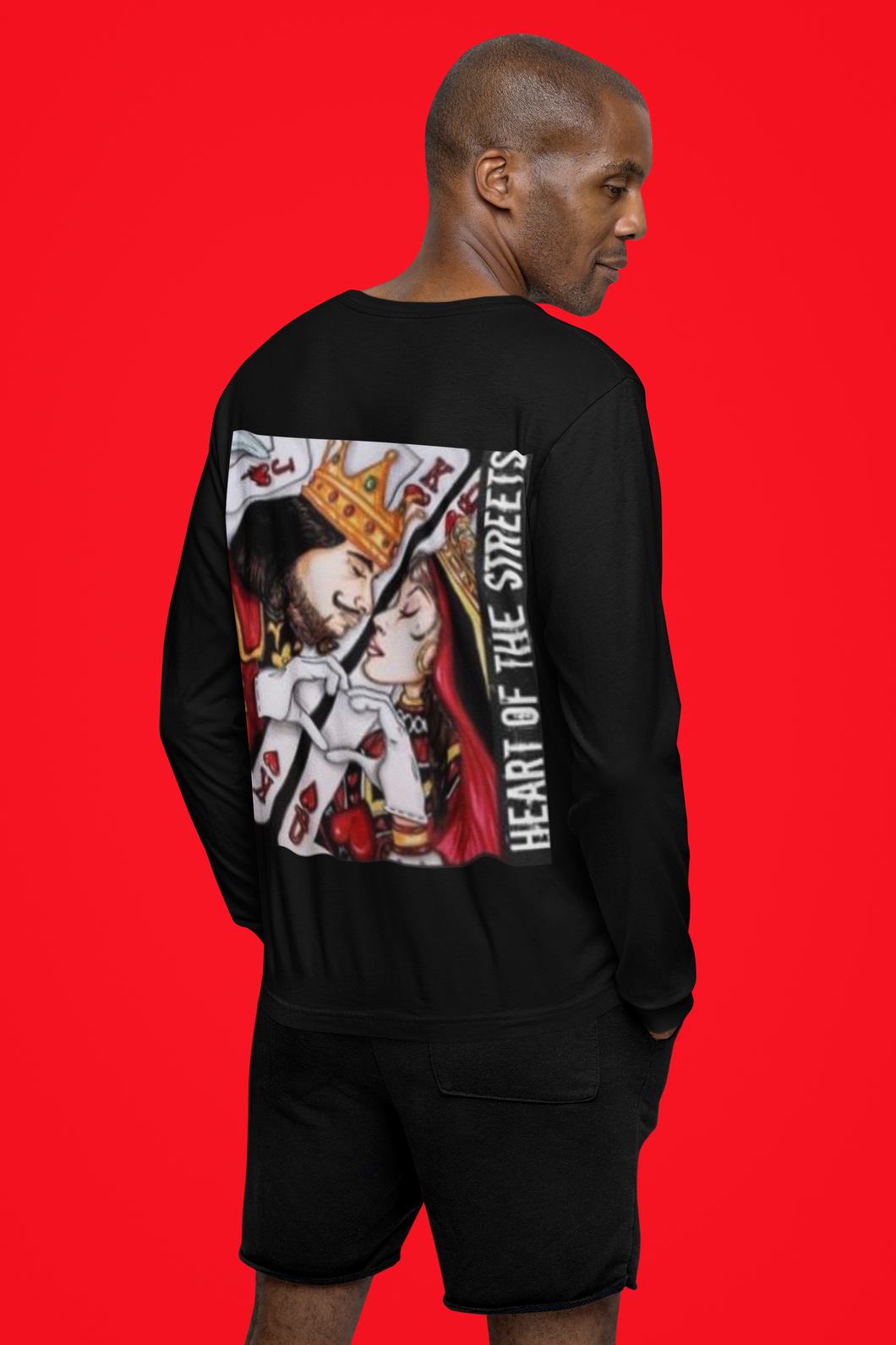 Long Sleeve Queen/King of Hearts Shirt